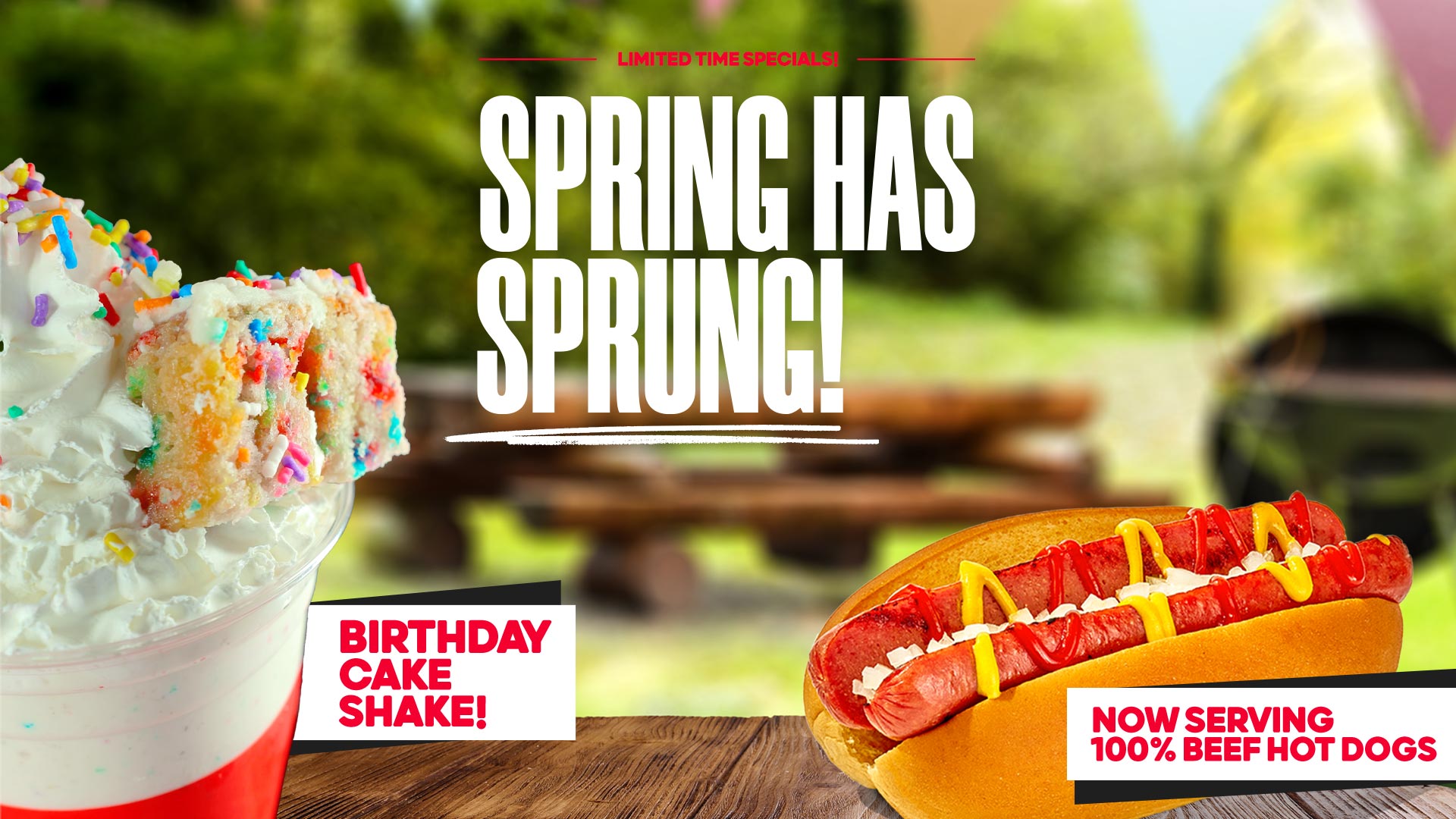 Famous Hamburger - Spring Has Sprung!