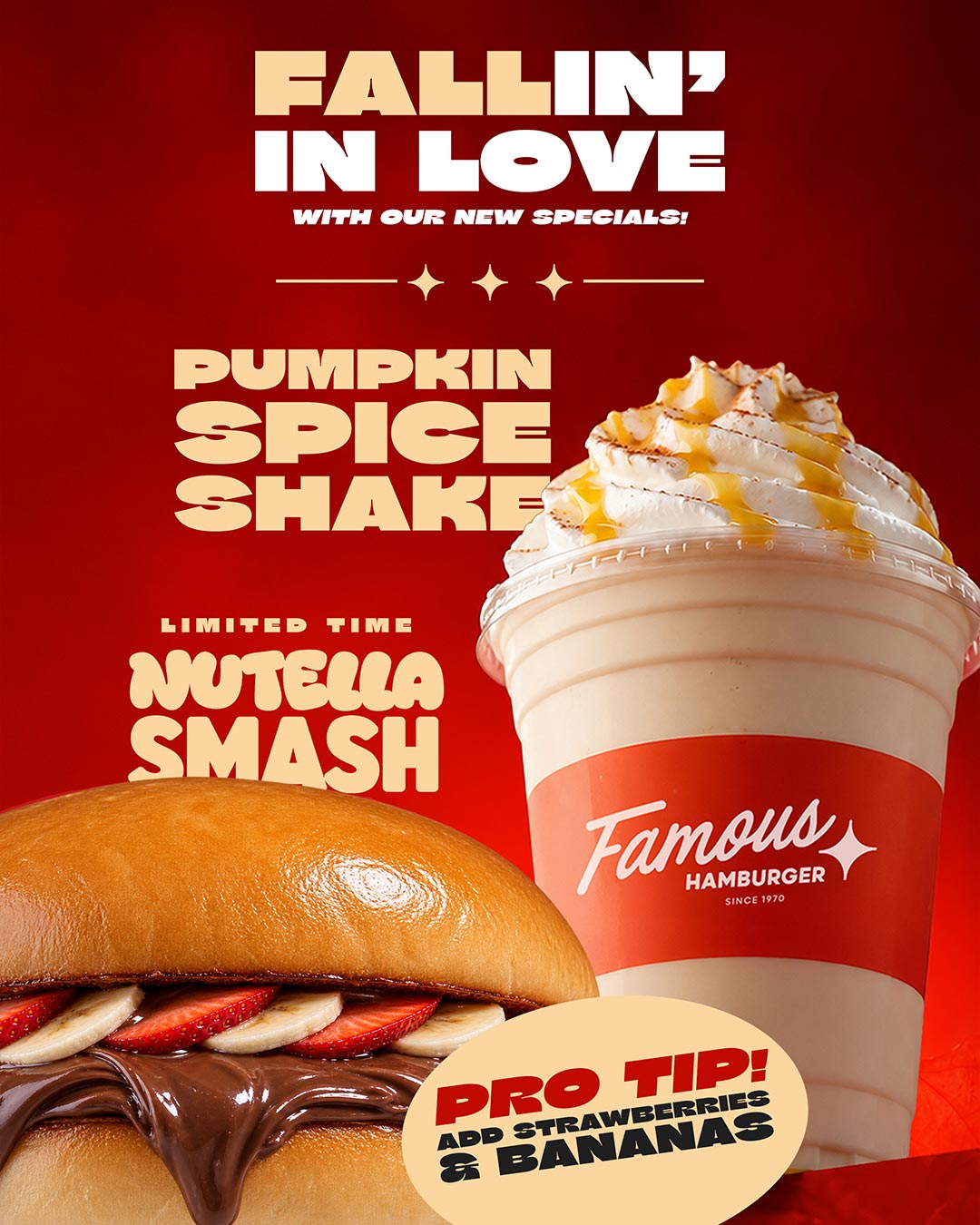 Famous Hamburger Fall Specials
